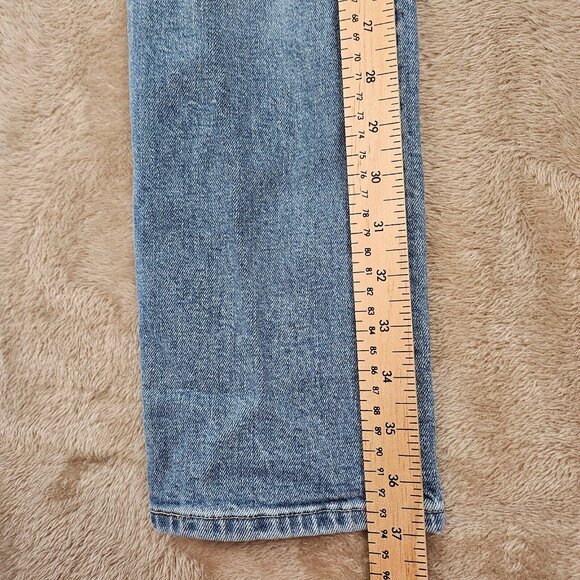 Levi's Made & Crafted Big E 501 Jeans Blue Denim Women's Size 24x28 Button Fly - Picture 6 of 16